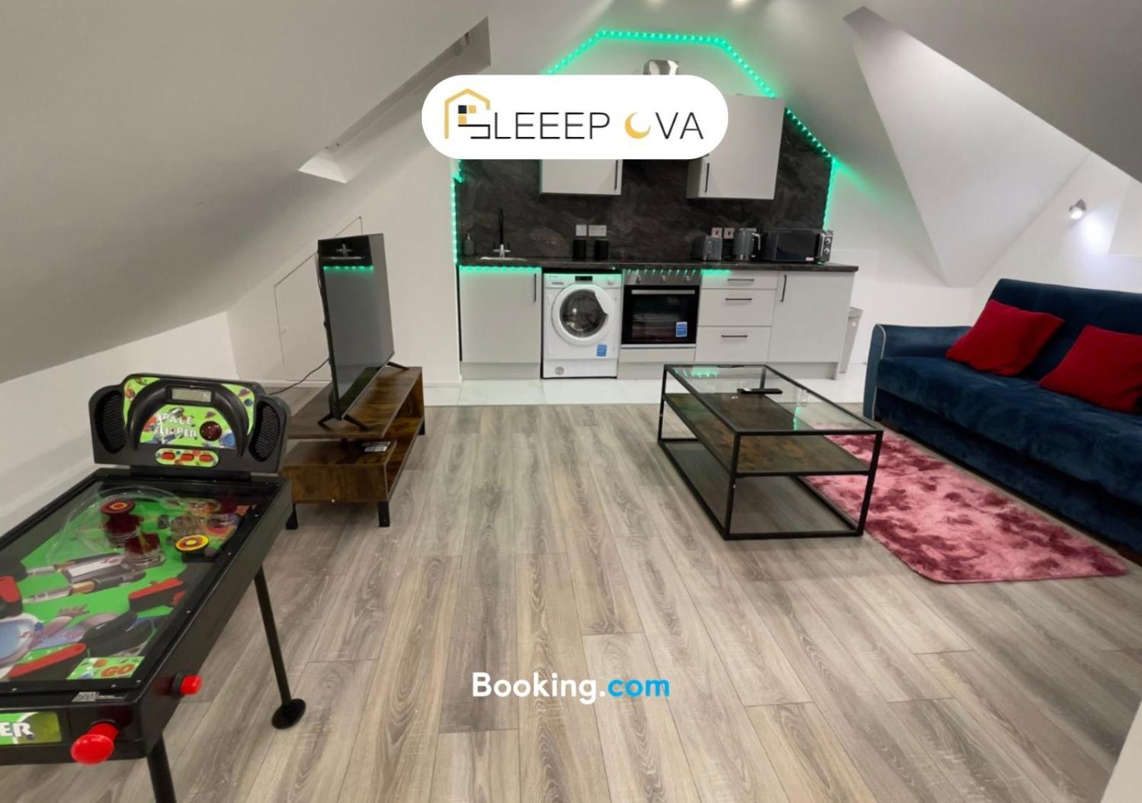 Last-Minute Specials L Premium Deals L Luxury & Modern 1 Bedroom Apartment 5Plus Guests Couples Families Business Sleepova Short Lets & Serviced Accommodation Appartamento *